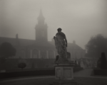Statue at Kilmainham in the fog
